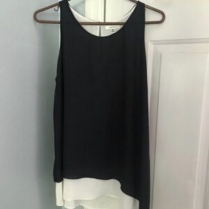 Sophie Max Black and White Layered Top